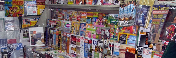 Kioscos are the place to pick up newspapers & magazines in Buenos Aires