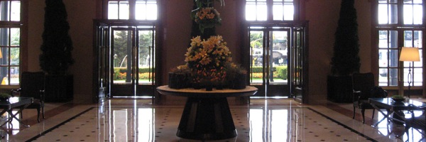 Lobby of a Luxury Hotel in Buenos Aires