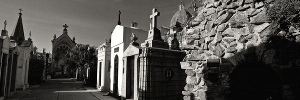 The famous cemetery in Recoleta, Buenos Aires