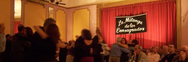 Typical Milonga in Buenos Aires