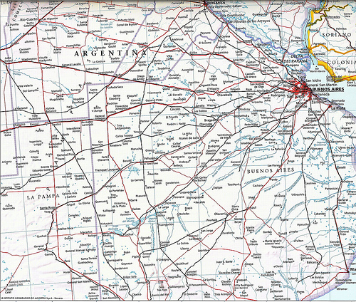 Argentina map