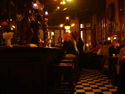 Bar Seddon interior scene in San Telmo, Buenos Aires