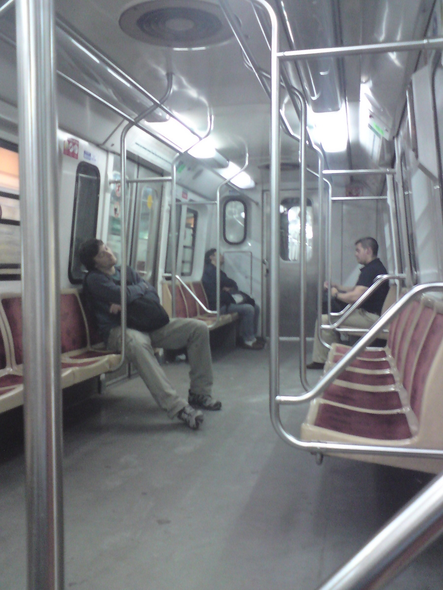Buenos Aires Subte at 6:30am Buenos Aires Subte at 6:30am