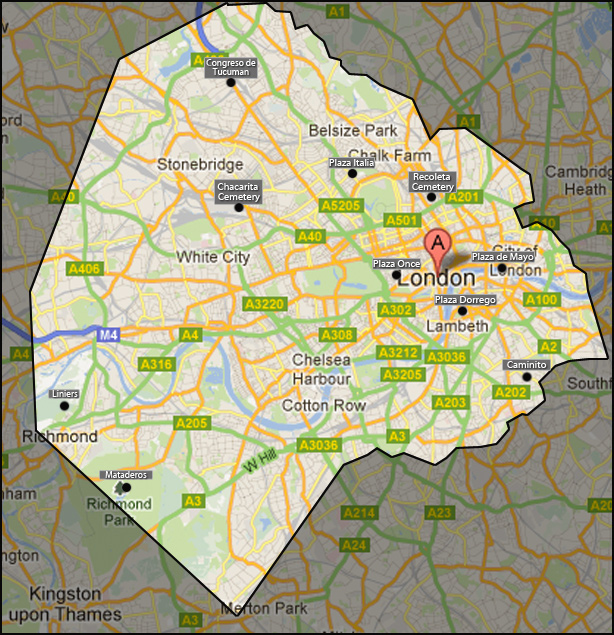 London vs Buenos Aires London vs Buenos Aires