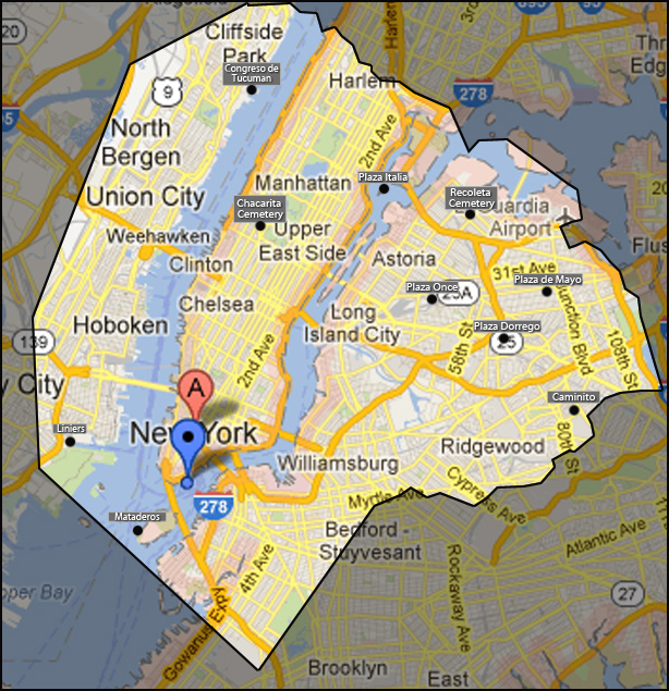 New York vs Buenos Aires New York vs Buenos Aires