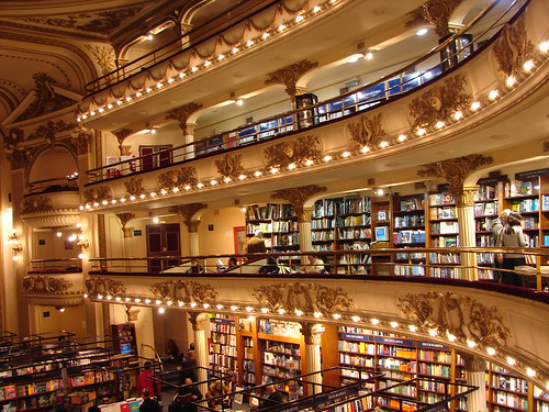 Balconies in El Ateneo Grand Splendid bookstore, Buenos Aires
