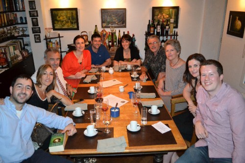 Diners at Casa SaltShaker 'closed door' restaurant in Buenos Aires