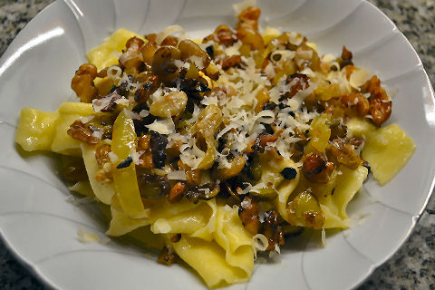 The pasta dish at Casa SaltShaker in Buenos Aires