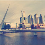 Beautiful Bridge in Puerto Madero