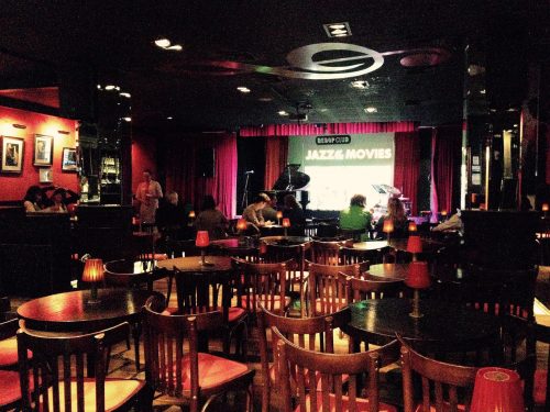 Bebop Club's lounge area