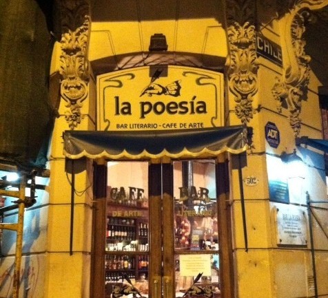 La Poesia sign